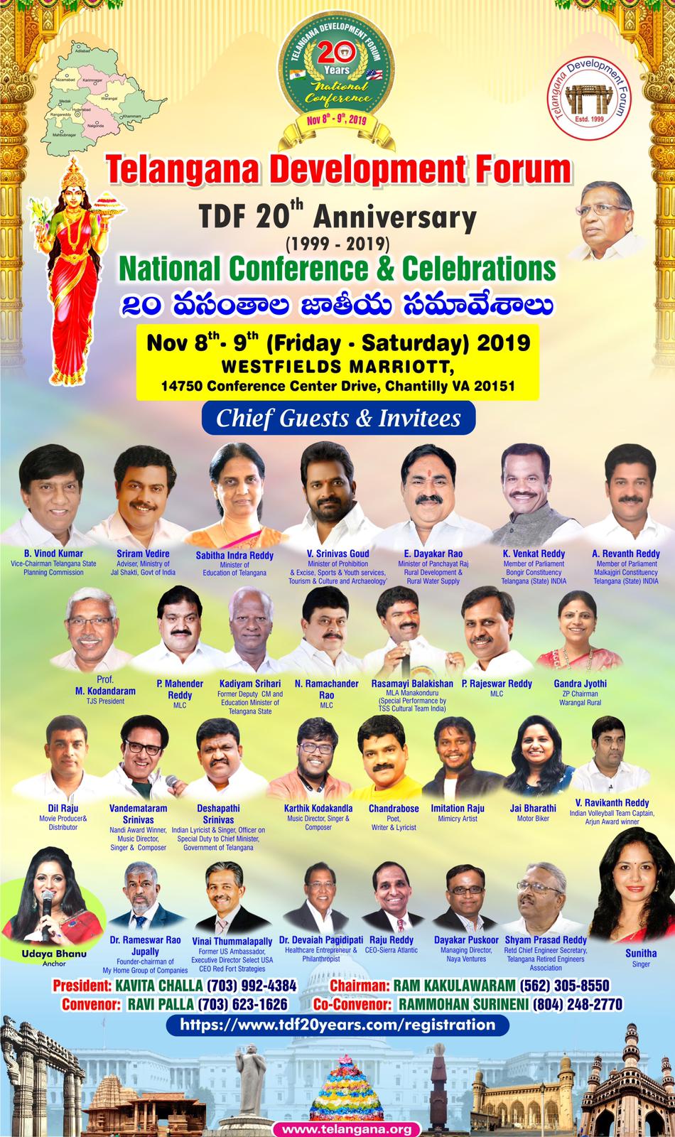  20 Years National Conference on 8-10 Nov,2019