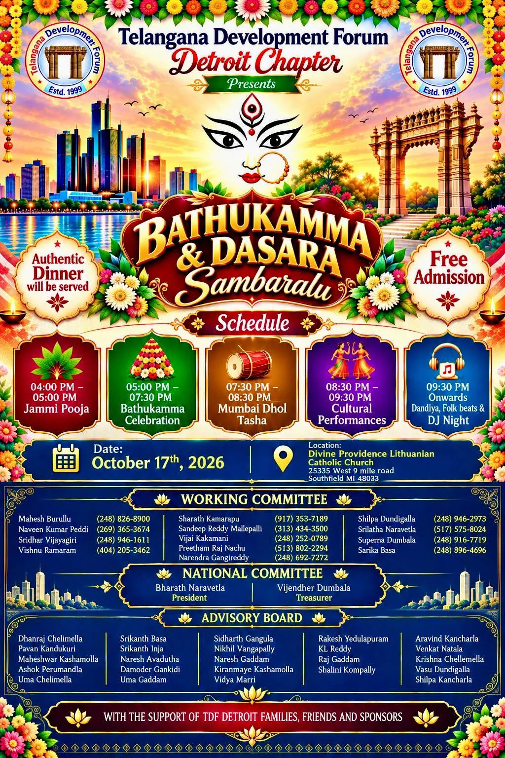 Bathukamma & Dasara Sambaralu