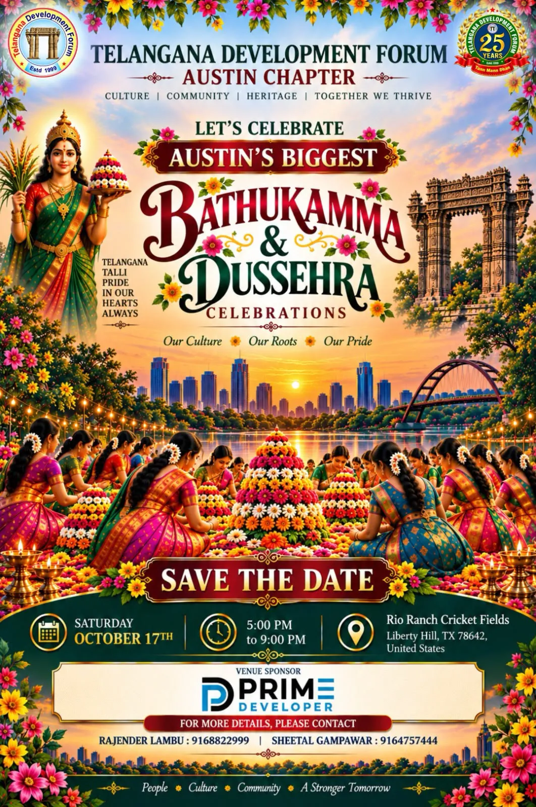 Bathukamma Dussehra Celebrations